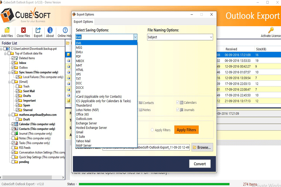 cubexsoft pst to pdf