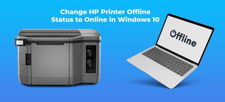 hp printer offline