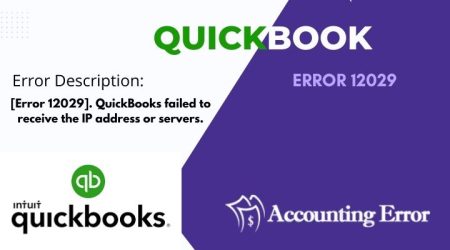 QuickBooks Error 12029