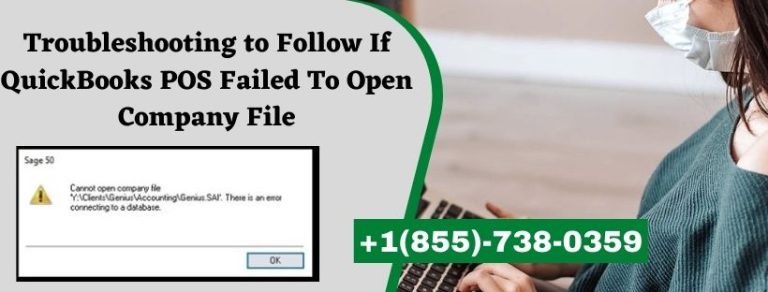 QuickBooks POS Failed To Open Company File