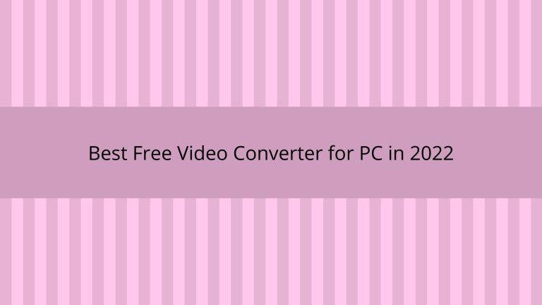 free video converter for pc