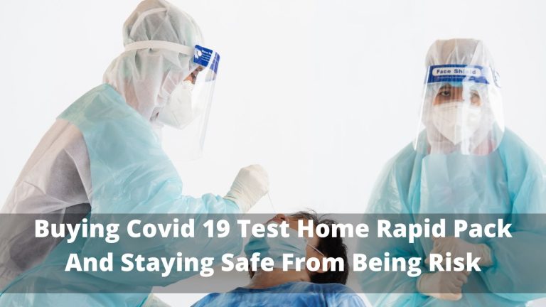 Covid 19 Test Home Rapid Pack