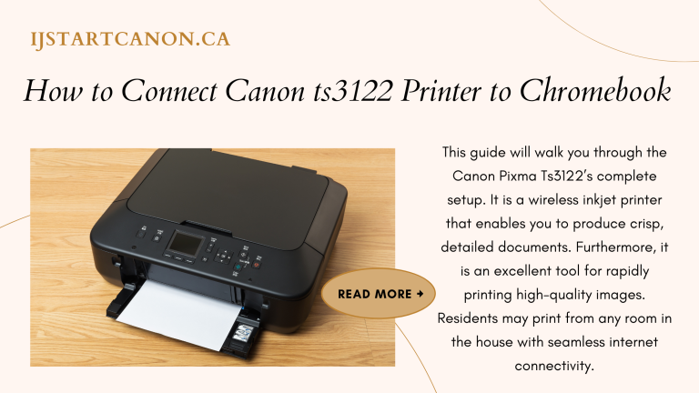 how to connect a canon ts3122 printer to a chromebook