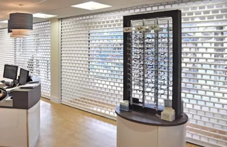 Glass Shopfront With Roller Shutter