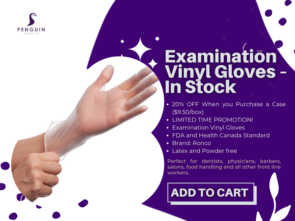 vinyl examination gloves