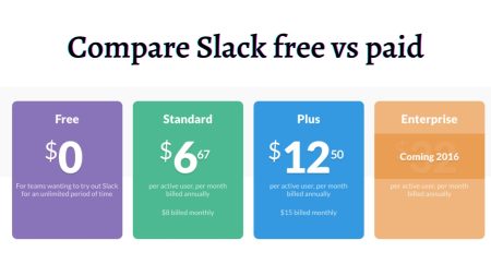 Slack Pricing Model.