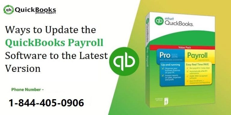 update QuickBooks payroll