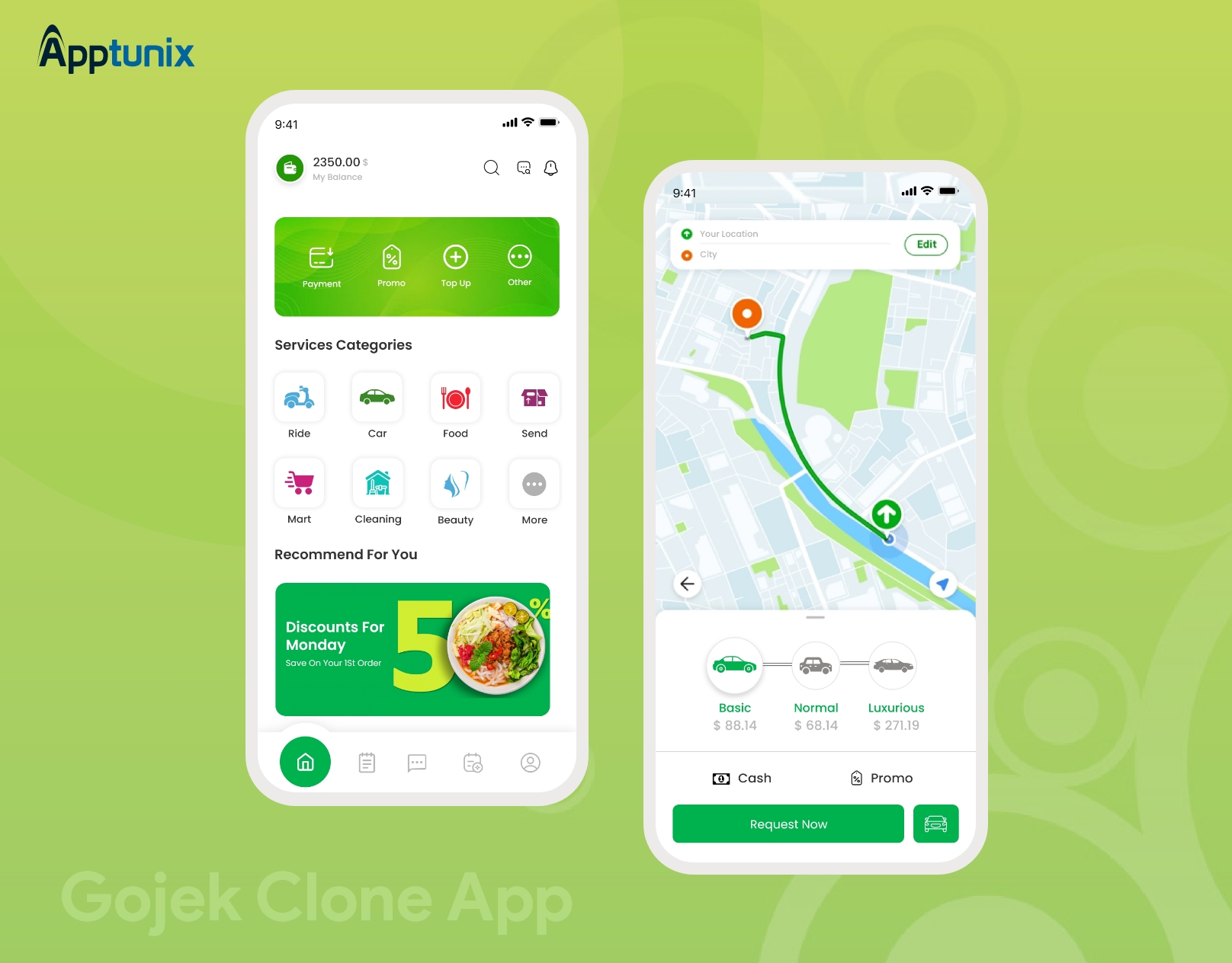 gojek clone app