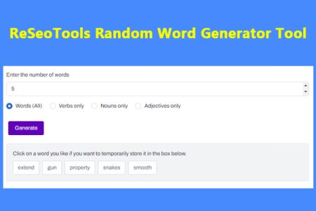 Random-Word-Generator-Tool