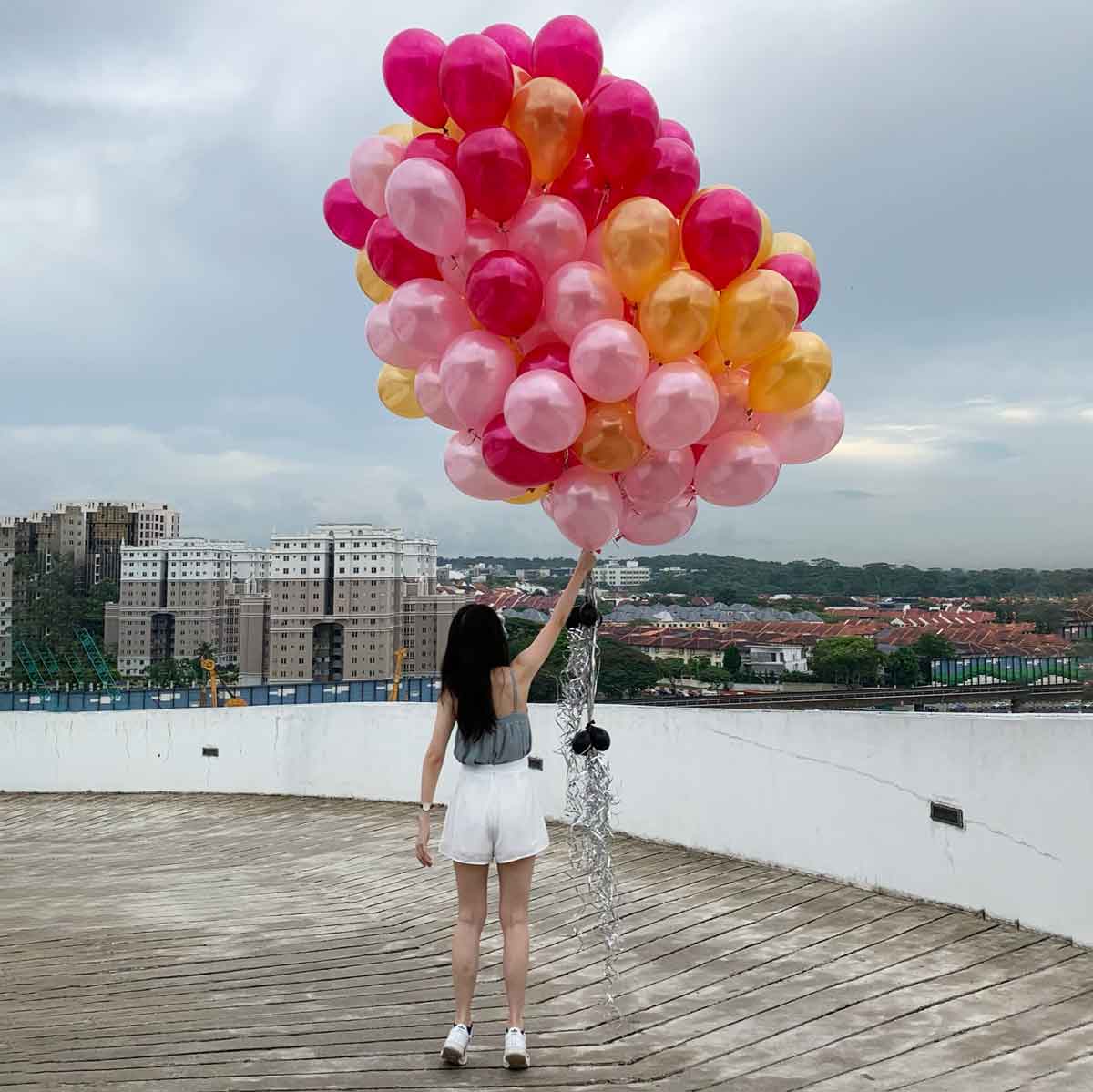 customise helium bubble balloon