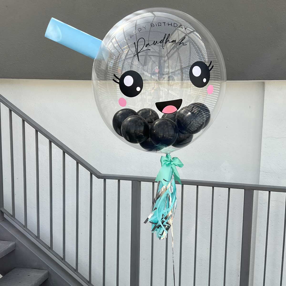 customise helium bubble balloon