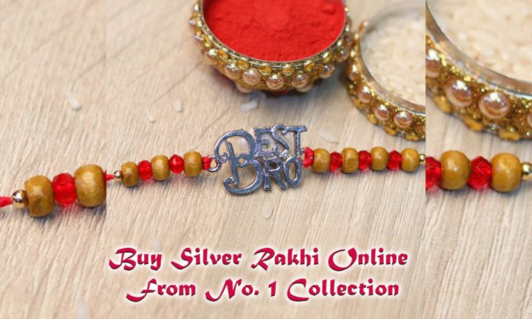 Silver Rakhi