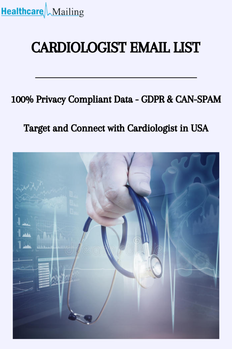 Cardiologist Email List