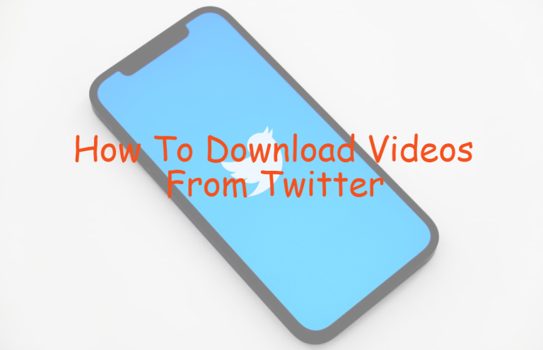 How To Download Videos From Twitter