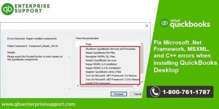 Fix Microsoft .NET Framework Errors when Using QuickBooks - Featured Image