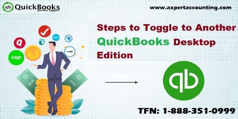 Toggle to Another QuickBooks Edition