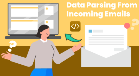 data parsing from incoming emails