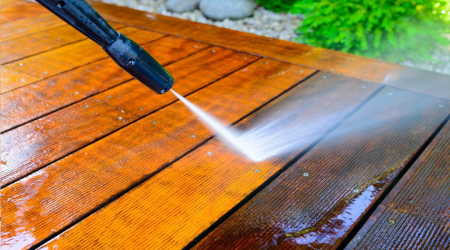 pressure washing