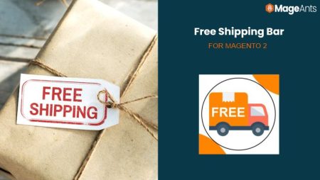 magento 2 free shipping bar