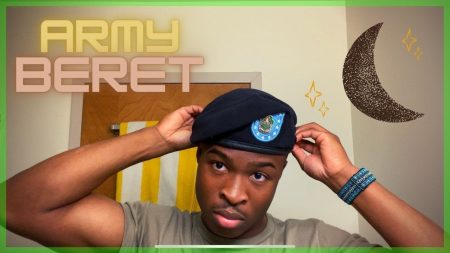 Army beret cap