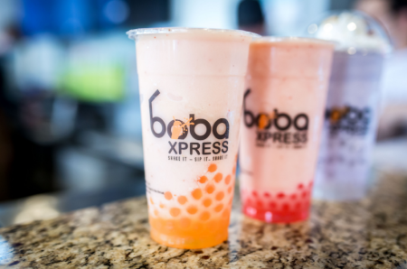 milk bubble tea in Bossier City