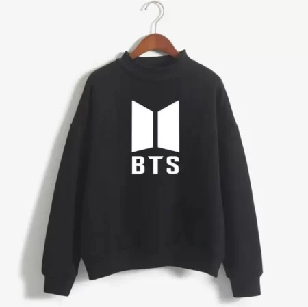 Black BTS hoodie