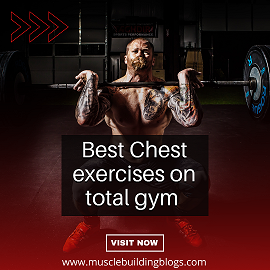 Chest exercises on total gym