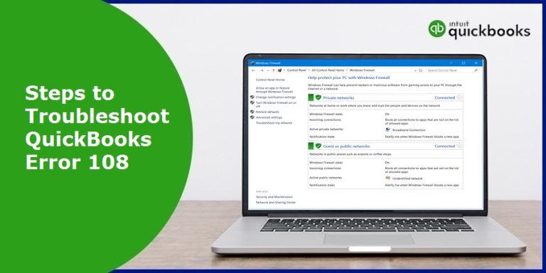 Fix QuickBooks Error 108 Featured Image