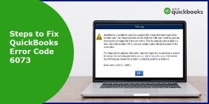 QuickBooks Error Code 6073 - Featured Image