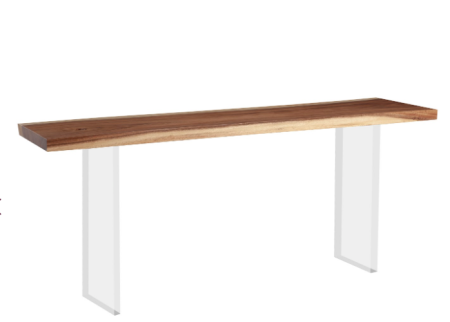 Floating Console Table