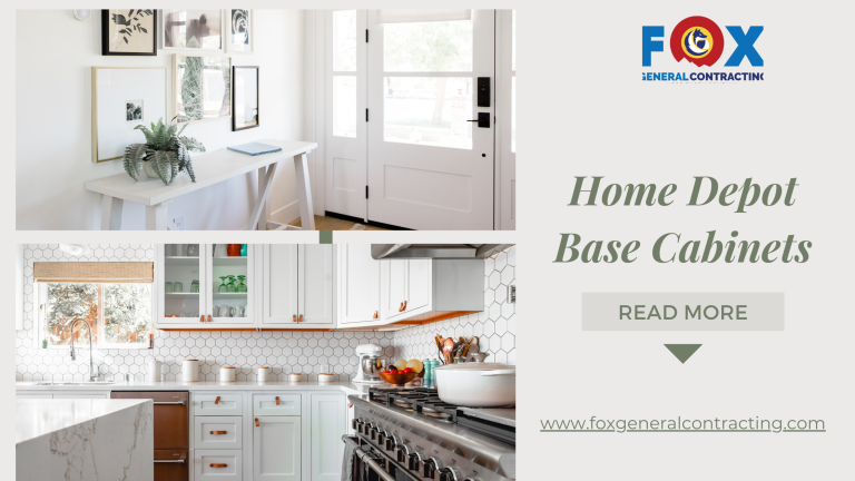 Home depot base cabinets