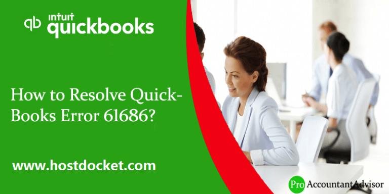 How to Fix QuickBooks Error code 61686