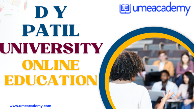 D Y Patil University online education