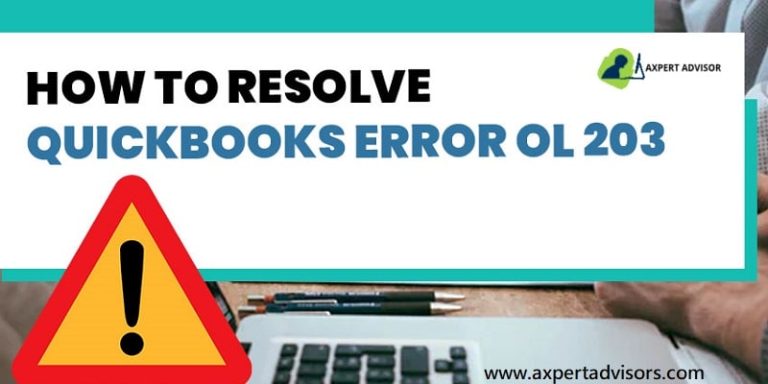 Learn How to Troubleshoot QuickBooks Error OL 203 - Featuring Image