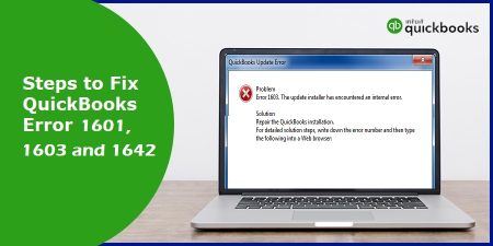 QuickBooks Error 1601 1603 1642 - Image