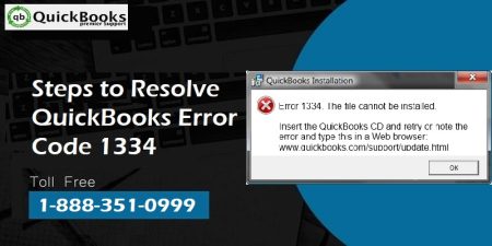 QuickBooks Error Code 1334