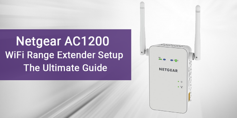 netgear ac1200 wifi range extender setup