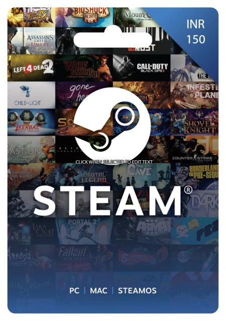 steam wallet gift card