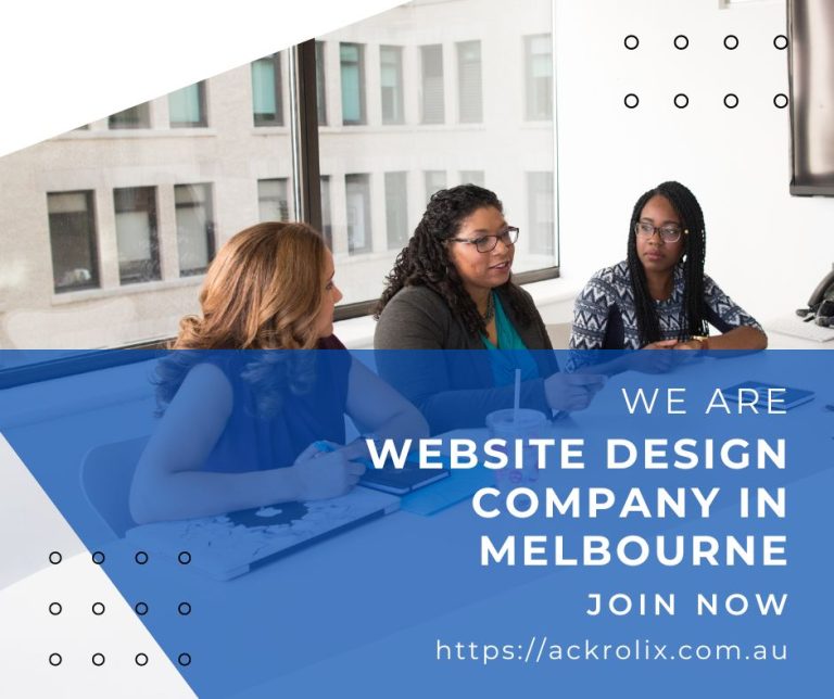 website design company in melbourne