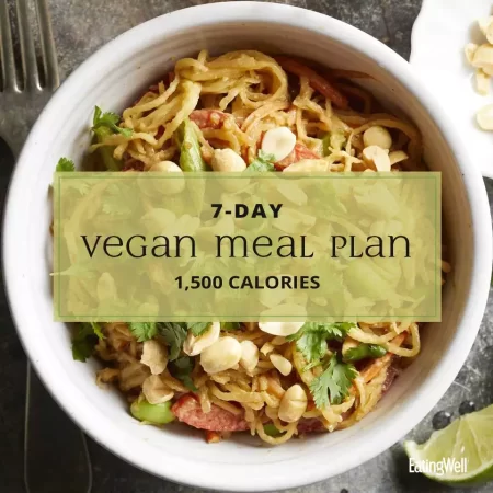 7-Day Vegan Diet Menu For Weight Loss