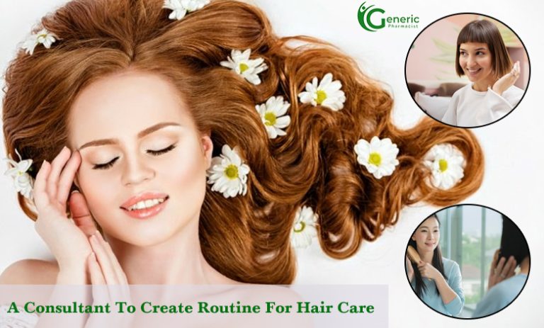 A Consultant To Create Routine For Hair Care