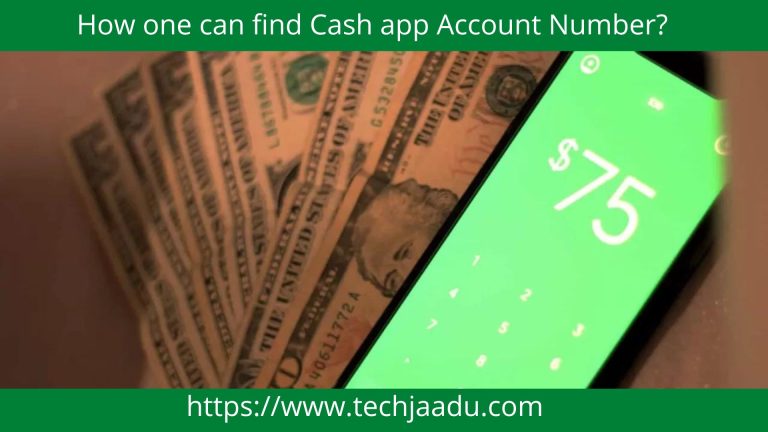 cash app account number