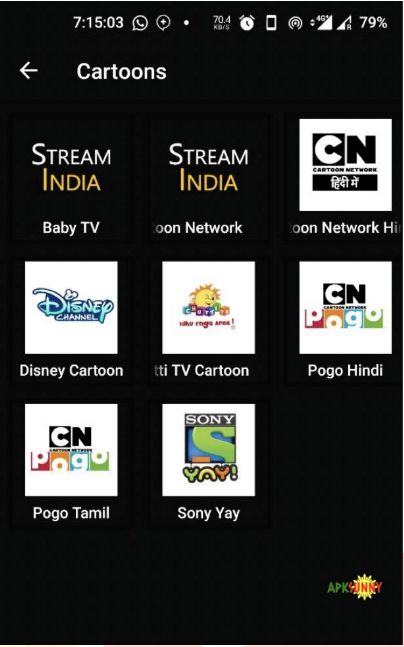 stream india apk