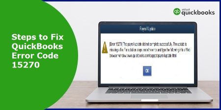 QuickBooks Error Code 15270 Featured Image