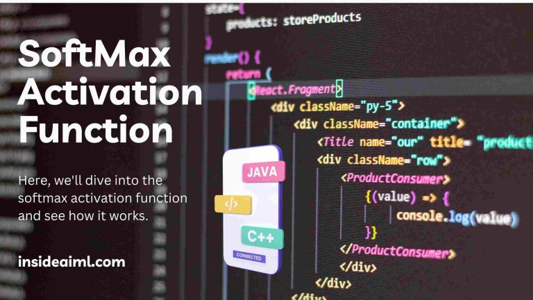 softmax activation function