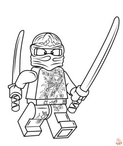 Lego Ninjago Coloring Pages