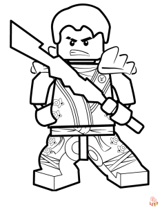 Lego Ninjago Coloring Pages