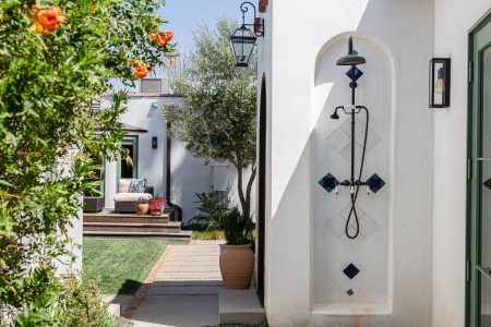 Adding an Outdoor Shower to Your Pool House